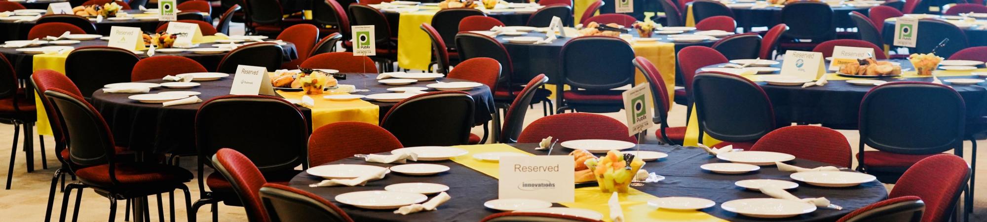 Annual Meeting Tablescapes
